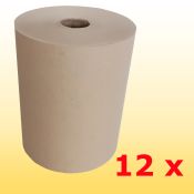 12 Rollen Schrenzpapier Rolle 25 cm x 250 lfm, 80g/m (5 kg/Rolle)